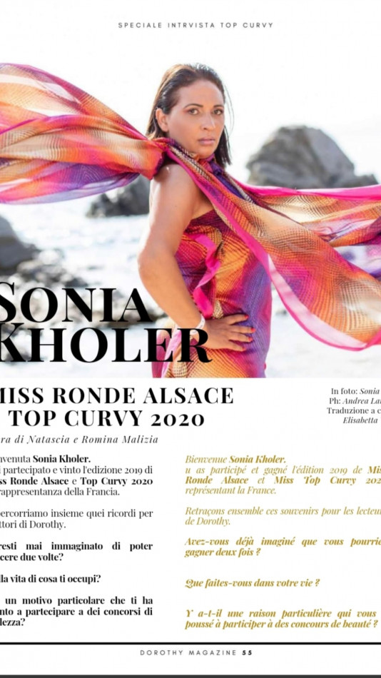 Concours Miss Ronde MISS TOP CURVY UNIVERSE 2022
